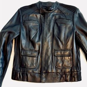 Bebe leather jacket size Medium